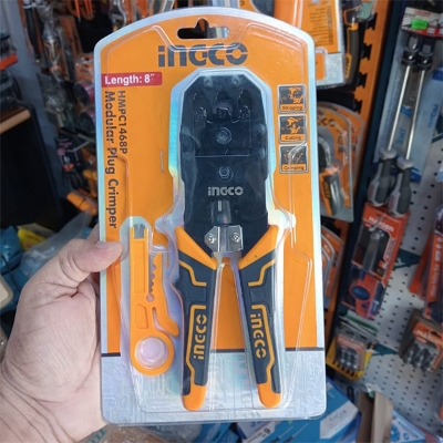 Picture of INGCO 8"(200mm) MODULAR PLUG CRIMPER HMPC1468P