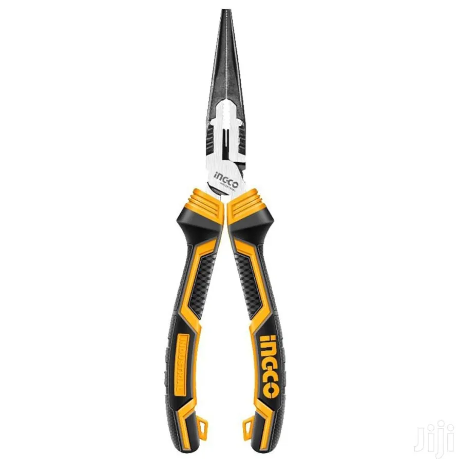 Picture of INGCO 8" (200mm) High leverage LONG NOSE PLIER HHLNP28200