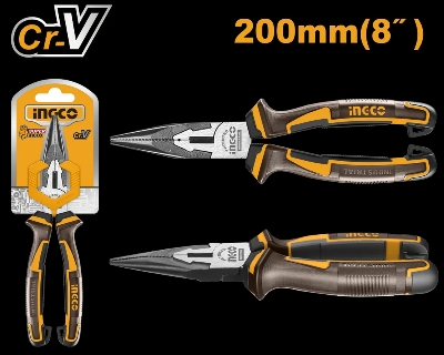 Picture of INGCO 8" (200mm) CR-V LONG NOSE PLIER HLNP28208