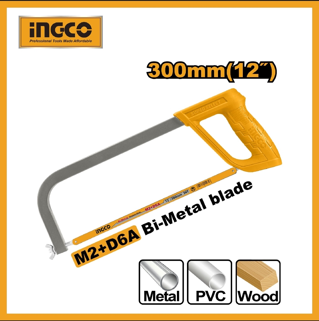 Picture of INGCO 300mm / 12" HACKSAW FRAME HHFS3058