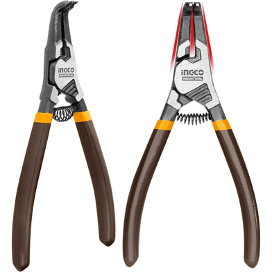 Picture of INGCO 7" (180mm) BENT HEAD External CIRCLIP PLIER HCCP261802