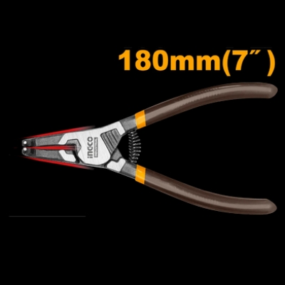 Picture of INGCO 7" (180mm) BENT HEAD External CIRCLIP PLIER HCCP261802