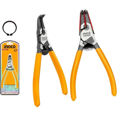 Picture of INGCO 7" (180mm) BENT HEAD Internal CIRCLIP PLIER HCCP261804