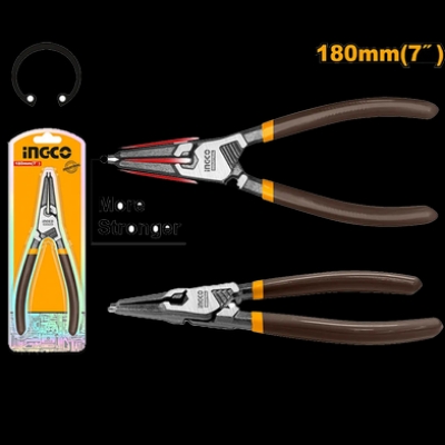 Picture of INGCO 7" (180mm) STRAIGHT HEAD Internal CIRCLIP PLIER HCCP261803