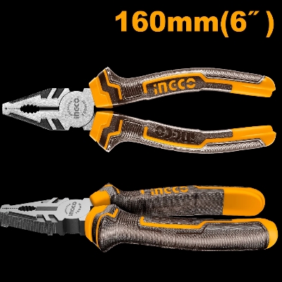Picture of INGCO 6" (160mm) COMBINATION PLIER HCP08168