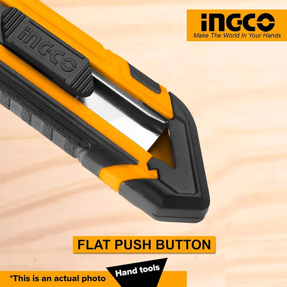 Picture of INGCO 18×100mm SNAP-OFF BLADE / KNIFE HKNS16518