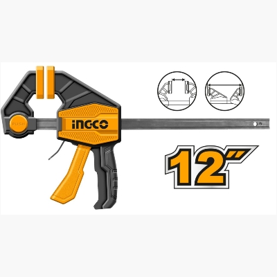 Picture of INGCO QUICK BAR CLAMP 300mm / 12" inch.
HQBC01602