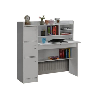 Picture of Stylish Addition - Modern Reading Table/Study Desk/Laptop Desk with Three Large Storage and Lock by Modern Home Furniture - Sustainable Choice M