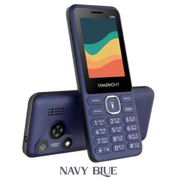 Picture of Symphony D90 Feature Phone with Digital Camera and 1500 mAh Battery, Multicolor (Best Price)