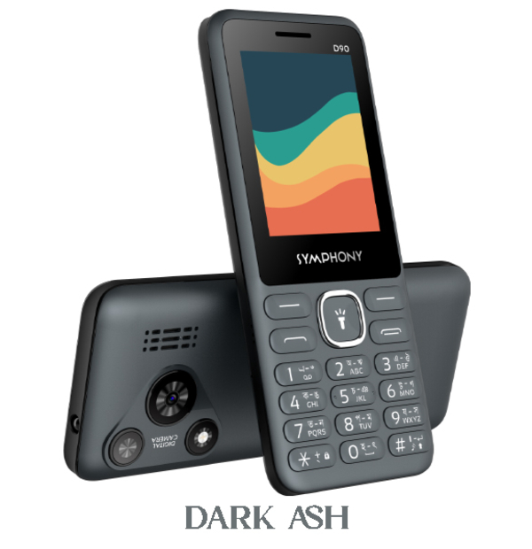 Picture of Symphony D90 Feature Phone with Digital Camera and 1500 mAh Battery, Multicolor (Best Price)