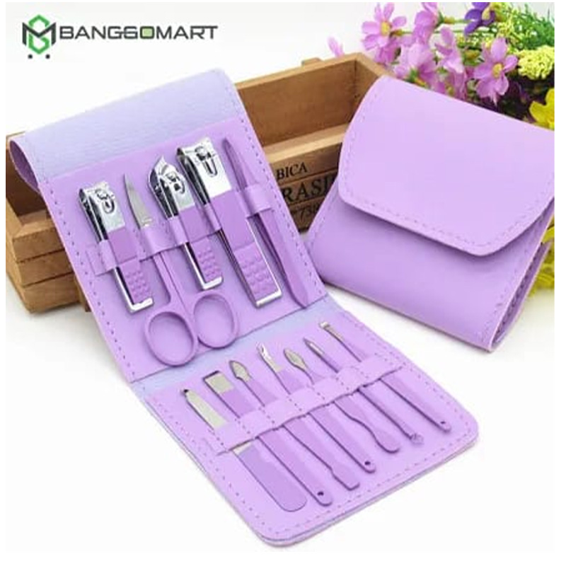 Picture of 16pcs Manicure & Pedicure Tools, Stainless Steel Nail Cutter Kit for men and women Travles Kit for Facial, Cuticle and Nail cutter