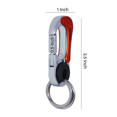 Picture of Omuda Key Ring for Bikers - Car - Bike - Home - Office Key Ring - Stainless Steel Key Ring A4382
