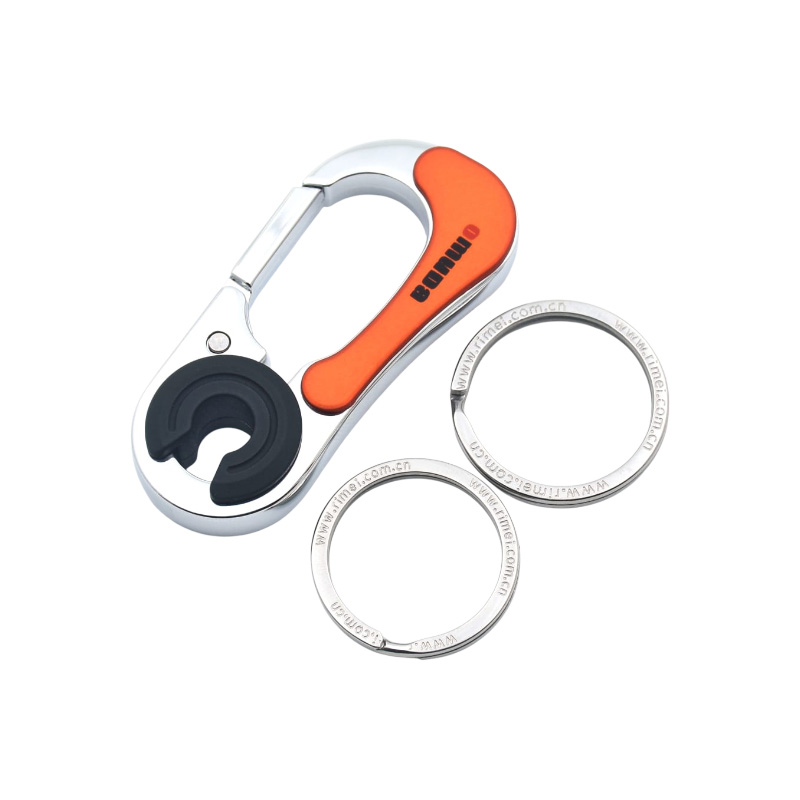 Picture of Omuda Key Ring for Bikers - Car - Bike - Home - Office Key Ring - Stainless Steel Key Ring A4382