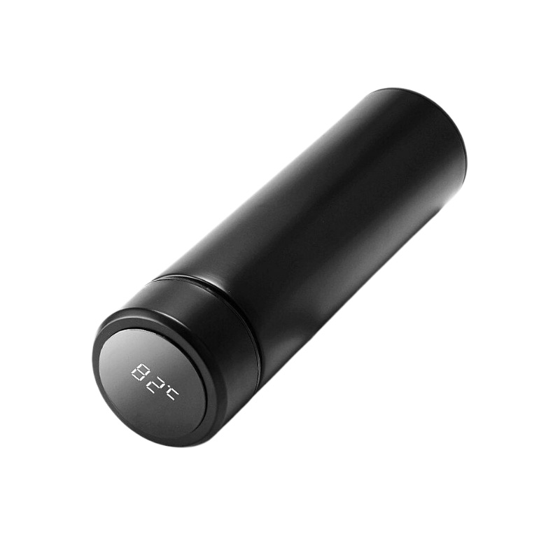 Picture of 500ml/600ml Thermos Stainless steel tumbler insulated water bottle cute coffee thermos cup LED Touch Display Temperature Vacuum Flasks Drinkware smart hot water bottle travel mug with extra battery gift