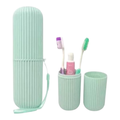 Picture of 1 পিস পোর্টেবল টুথব্রাশ এবং টুথপেস্ট হোল্ডার স্টোরেজ বক্স - brush holder