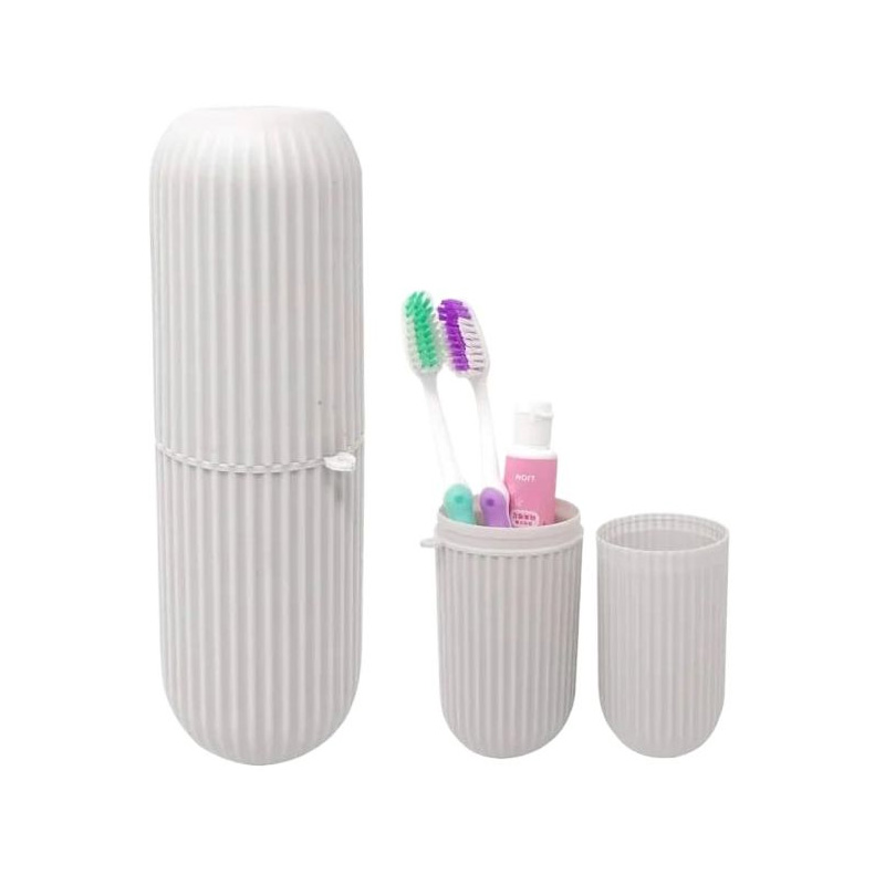 Picture of 1 পিস পোর্টেবল টুথব্রাশ এবং টুথপেস্ট হোল্ডার স্টোরেজ বক্স - brush holder