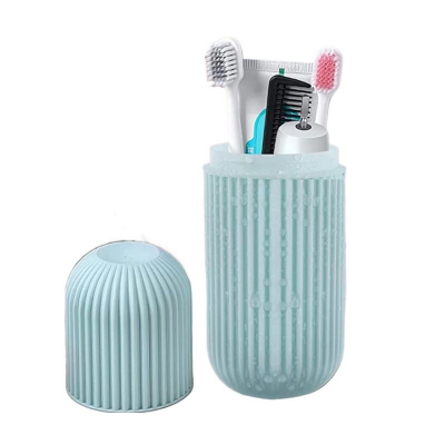Picture of 1 Piece Portable Toothbrush & Toothpaste Holder Storage Box (Random) - brush holder