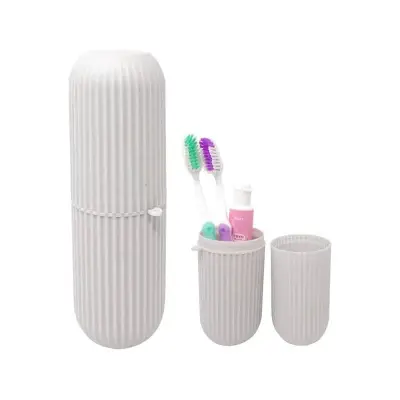 Picture of Portable Toothbrush & Toothpaste Holder Storage Box (Random) - brush holder 1 Piece