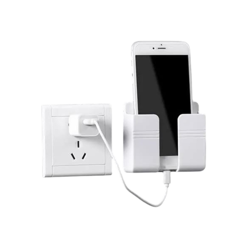 Picture of Remote Holder For Phone Mounted Storage Box Remote Control Storage Organizer