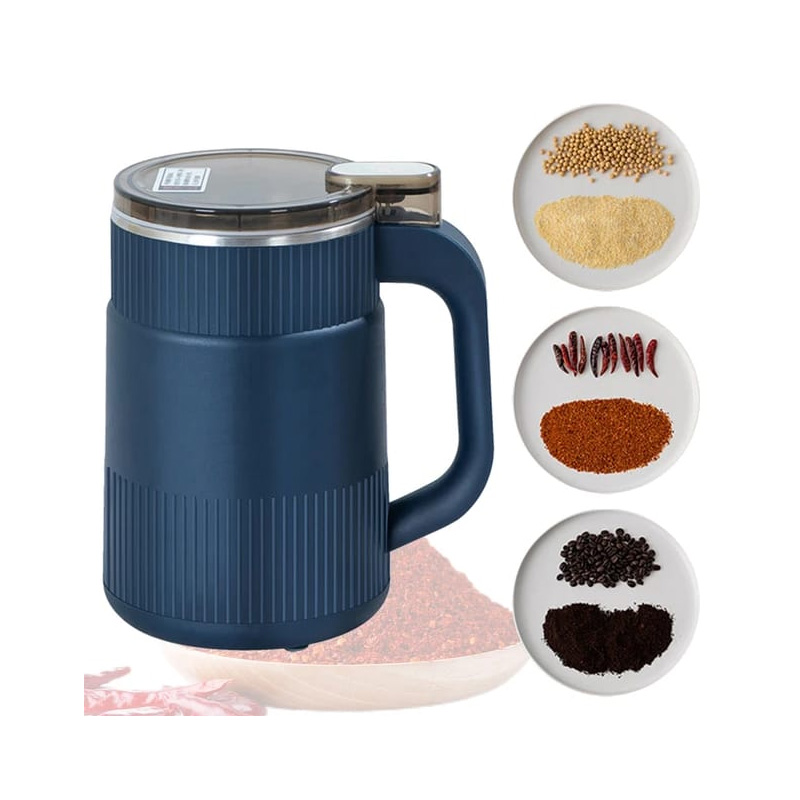 Picture of Household Powder Stainless Steel Electrics Powder, Multifunctional Powder Grinder for Kitchen