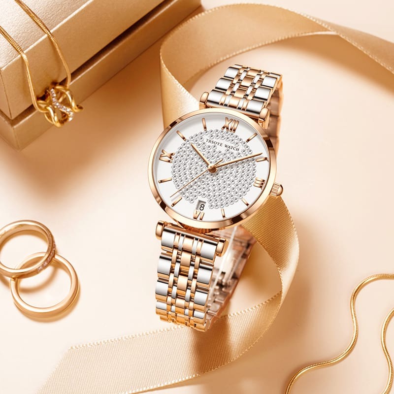 Picture of Trsoye Women's Two-Tone Chain Watch