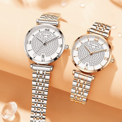 Picture of Trsoye Women Ladice Chain Watch - Silver