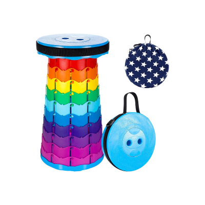 Picture of Portable Telescopic Stool Collapsible & Retractable Folding Chair for Adults Lightweight Foldable Seat for Camping Fishing Hiking Outdoor Indoor