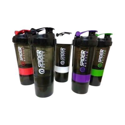 Picture of Water Bottle  Cups Sports Cup Portable 500ml Removable Three Protein Powders