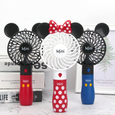 Picture of Outdoor Portable Cartoon Kawaii Usb Air Cooler Travel Mini Handheld Fan Lithiums Battery Rechargeable Toys
