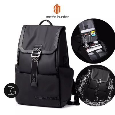 Picture of Arctic Hunter B00428 Backpack with USB Port, Travel Backpack for 15.6” Laptop Water-resistant Bag