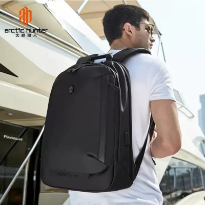 Picture of ARCTIC HUNTER B00443 Men Waterproof 15.6 Inch Laptop Backpacks