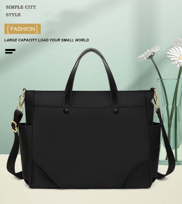 Picture of Women's Tote Bag Large Capacity 14 Inch & 15.6 Inch Laptop Shoulder Bag, Single Shoulder Handbag Crossbody Work Tote Bag
