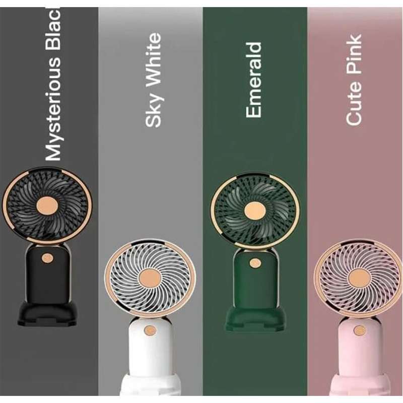 Picture of Handheld Small Fan Cooler Portable Small Usb Charging Fan Mini Silent Charging Desk Dormitory Office Student Gifts Long Enduranc
