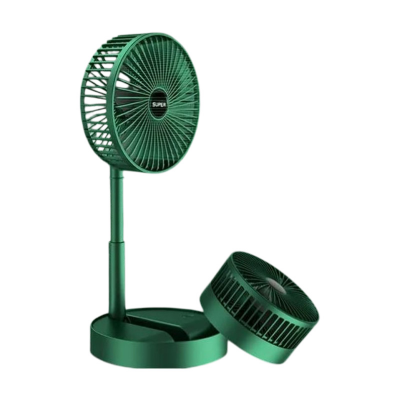Picture of Usb Foldable Rechargeable Telescopic Mini Desktop Air Fan 3 In 1 Camping Portable Battery Fan