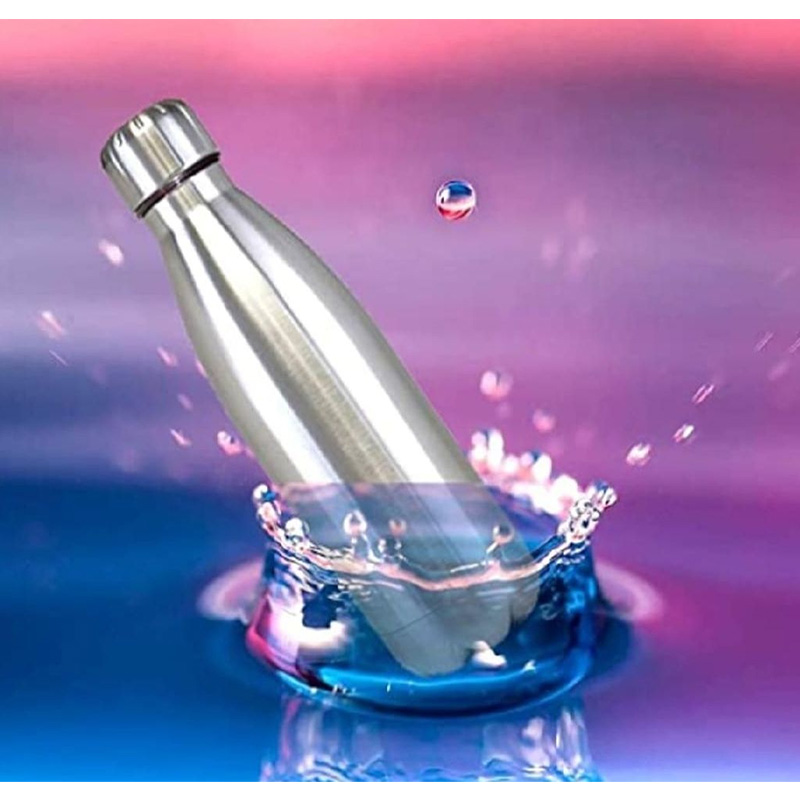 Picture of Stainless Steel Water Bottle-500 ml, Silver