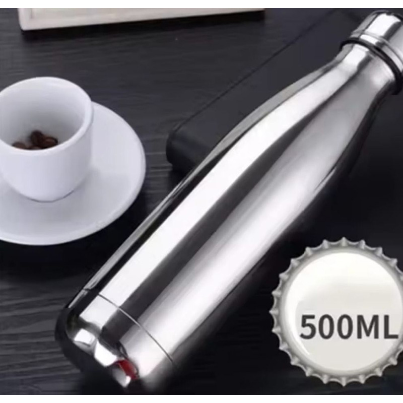 Picture of Stainless Steel Water Bottle-500 ml, Silver