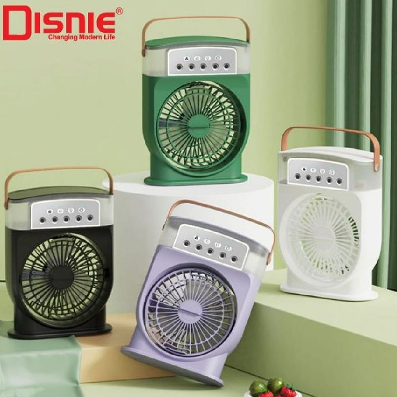 Picture of DISNIE Rechargeable Air Cooler Fan With Mist Flow
