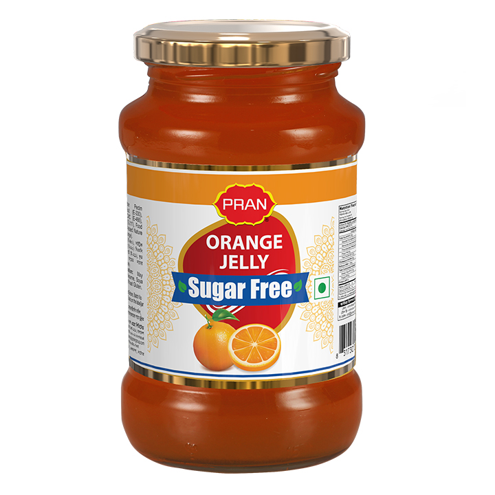 Picture of PRAN Orange Jelly Sugar Free 450g