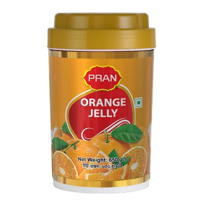 Picture of PRAN Orange jelly 650 gm plastic jar