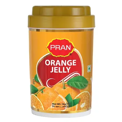 Picture of PRAN Orange jelly 900gm plastic jar