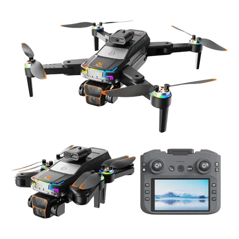 Picture of JS39 Brushless 4-Direction Obstacle Avoidance Optical Flow Positioning Triple Camera Drone