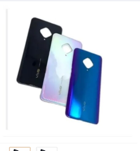 Picture of Backshell Replacement Back Battery Cover for Vivo s1 pro Back Rear Glass Case