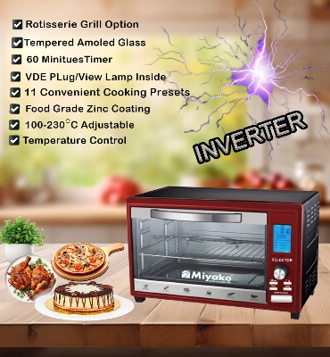 Picture of Miyako MT-55 Electric Oven Inverter Technology Function-55 Liters
