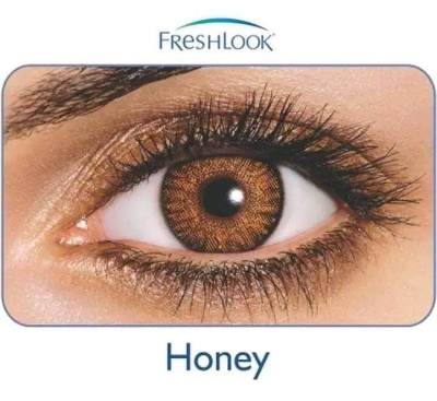 Picture of Freshlook contact lens Honey color
