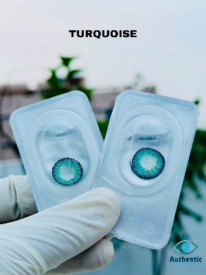 Picture of Freshlook contact lens Honey color