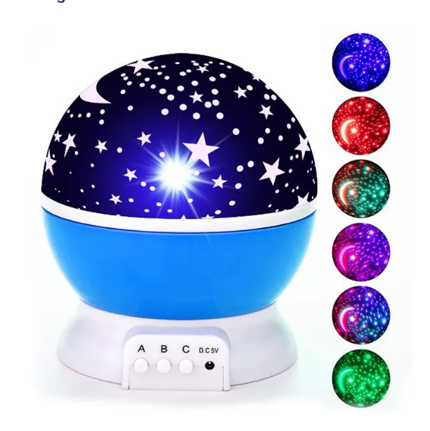Picture of Star Projector Lamp – Magical LED Night Light for Children’s Bedroom & Nursery