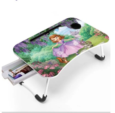 Picture of Multi-Function Folding waterprof printing Laptop Desk with Removable Stand