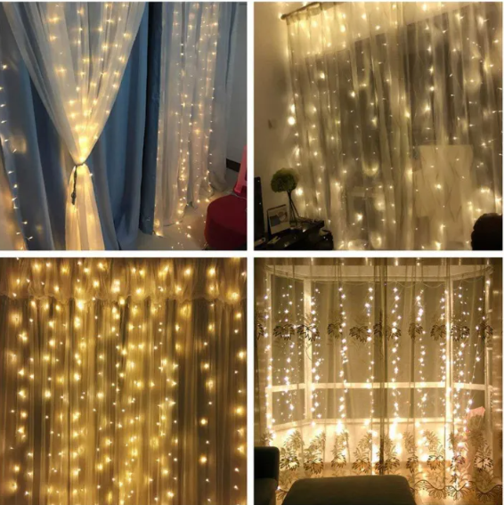 Picture of 8 মোডের ফেইরি স্ট্রিং লাইট – রুম ও আউটডোর সাজানোর জন্য পারফেক্ট