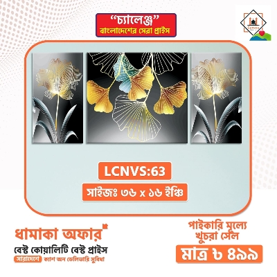 Picture of Premium PVC & HD Sticker Wallmate Set – 3pcs Combo