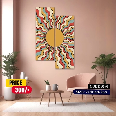 Picture of 2 pes Most Unique Combo Wallmate Set – Perfect for Home & Office Wall Decoration